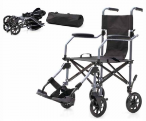 Кресло-каталка инвалидная, складная МЕТ TRANSFER 260 (МЕТ МК-260)